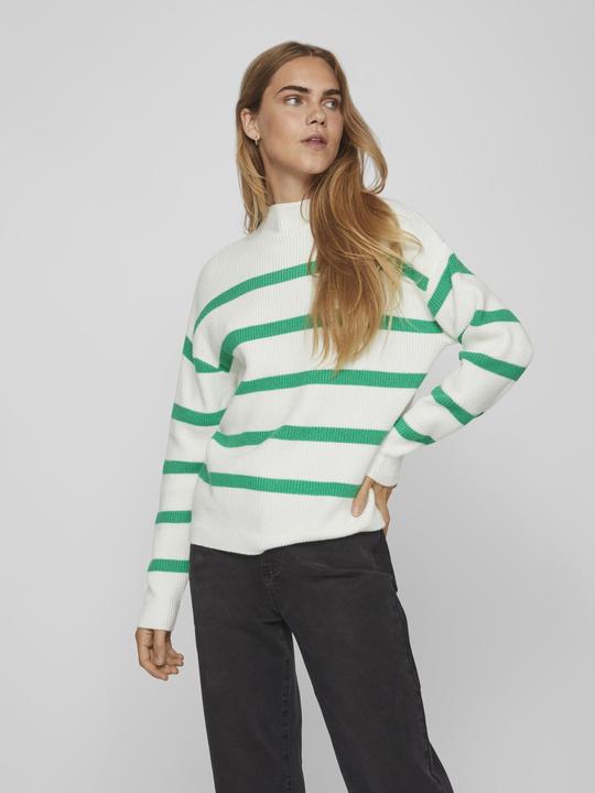 Produktbild Vila Gestreifter Strickpullover (XL)