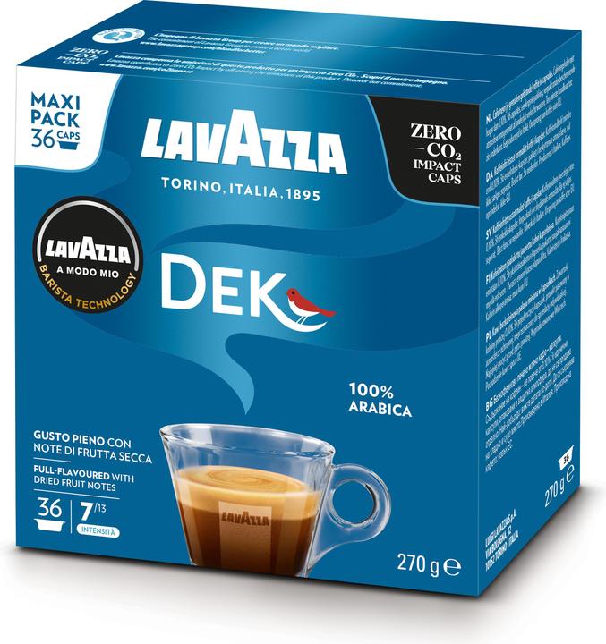 Lavazza Dek Cremoso Capsule caffè Tostatura media 36 pz (36 x Porta.)