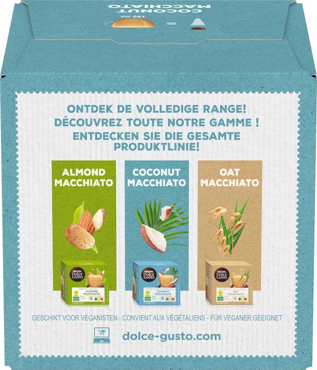 Actual product image Nescafé Dolce Gusto Coconut Macchiato (12 x Port.)