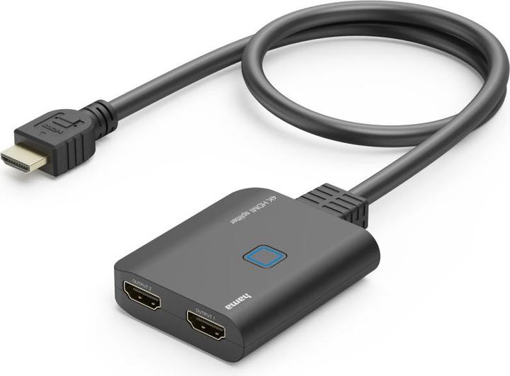 Hama 4K HDMI™ splitter, 1 In 2 Out