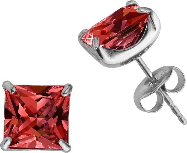 Image du produit Bijouteria Clous d'oreille (Acier inoxydable, Zircone, PVC)