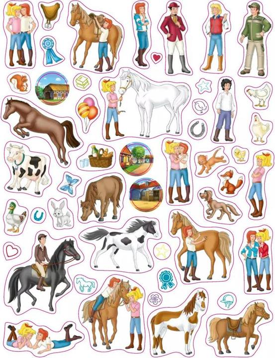 Produktbild Bibi & Tina Mein Stickeralbum mit 100 Stickern