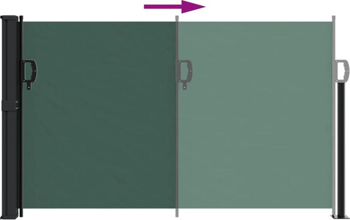 Actual product image VidaXL Extendable side awning (1.17 m)