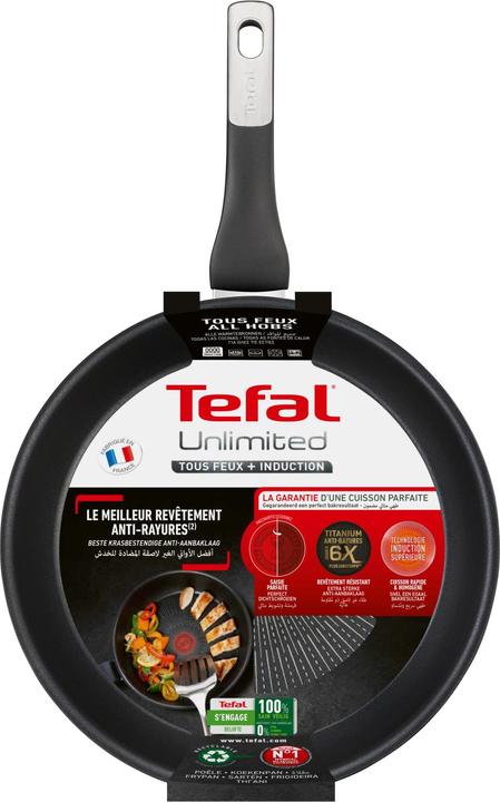 Image du produit Tefal Kit de dépannage Unlimited - 22 + 28 cm (Ensemble de casseroles et de poêles de cuisson, Aluminium)