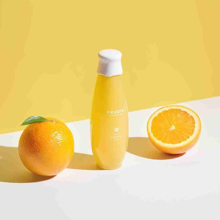 Actual product image Frudia Brightening Toner Brightening Tonic Is Face Citrus 195G (Tonic water, 195 ml)