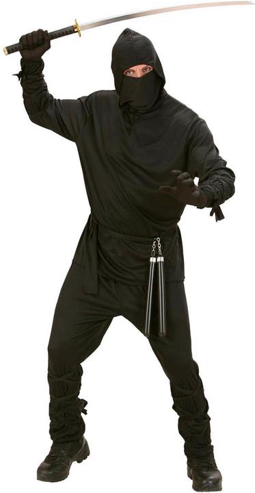 Produktbild Widmann Black Ninja Fighter Kostüm für Herren (S)