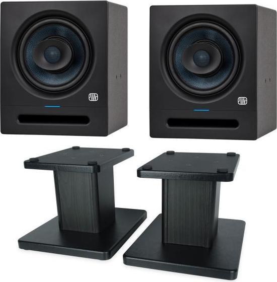 PreSonus Studio-Monitor Eris Pro 8 1 Paar mit Boxenständer (Aktiv, 1 Stk.)
