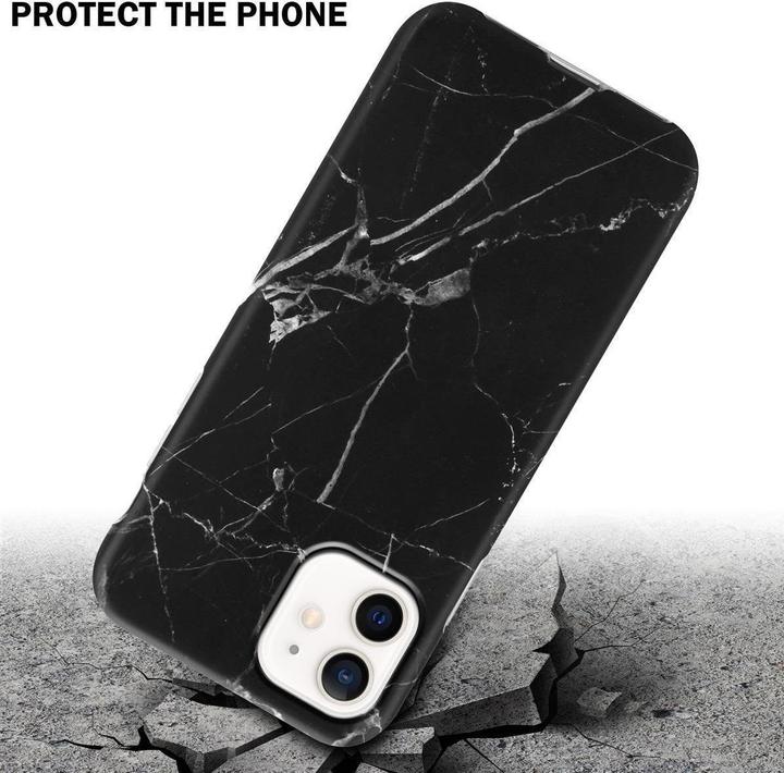 Produktbild Cadorabo IMD TPU Bunter Marmor Cover (Apple iPhone 12 Pro Max)