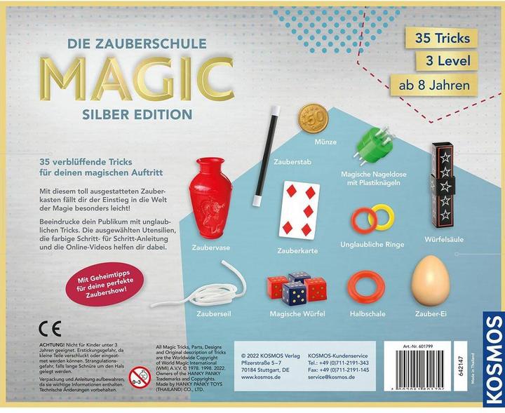 Image du produit Kosmos Boîte à magie L'école de magie Magic - édition argent