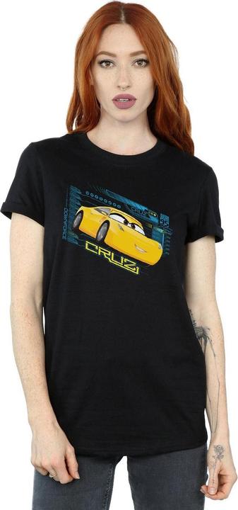 Actual product image Disney Womens/Ladies Cars Cruz Ramirez Cotton Boyfriend T-Shirt (XXL)