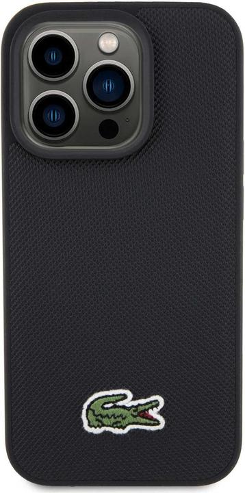 Image du produit Lacoste LCHMP15XPVCK iPhone 15 Pro Max 6.7" czarny/black hardcase Iconic Petit Pique MagSafe (Apple iPhone 15 Pro)