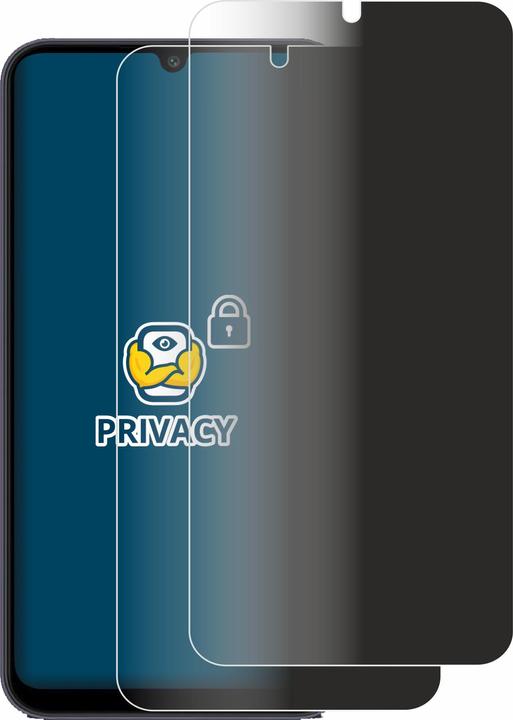 Produktbild BROTECT Sichtschutzfolie Anti-Spy Privacy Folie Blaulicht-Schutz (2 Stück, Samsung Galaxy A25 5G)
