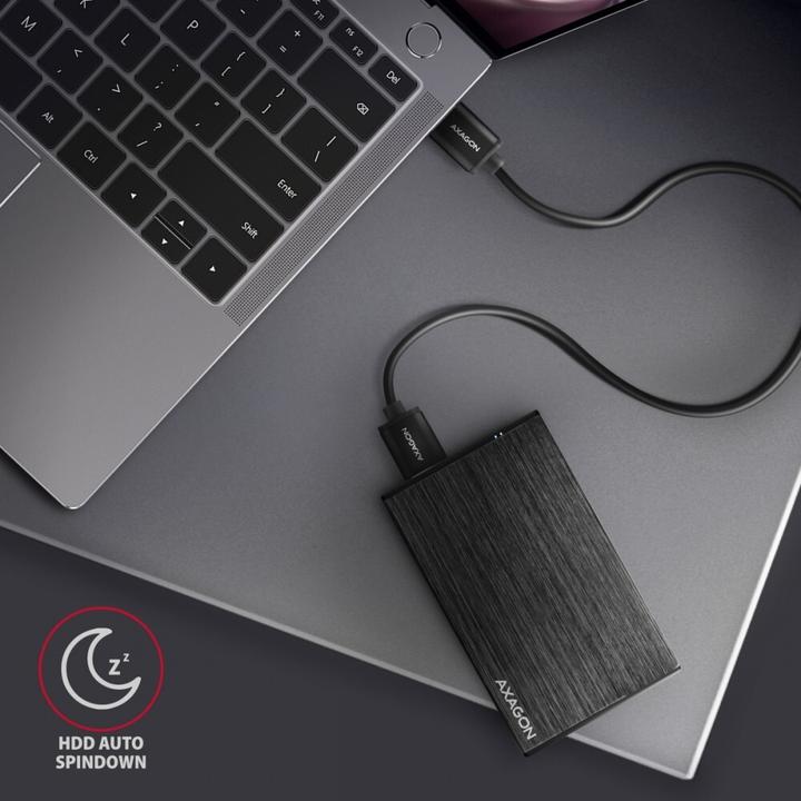 Produktbild Axagon EE25-XA6 Externes Aluminiumgehäuse, USB 3.2 GEN 1 SATA 6G 2,5" (2.5")