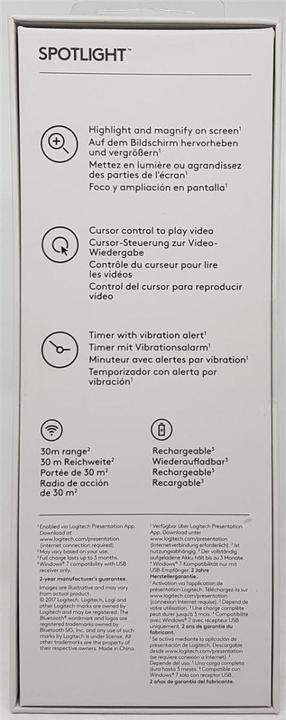 Actual product image Logitech Spotlight