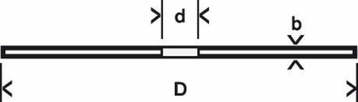 Produktbild Bosch Professional Zubehör PRO Metal Trennscheibe, 115 x 1,6 x 22,23 mm