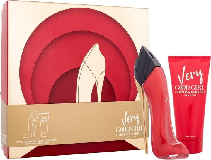 Produktbild Carolina Herrera Christmas 2022 Very Eau de Parfum 50 / Body Lotion (Eau de Parfum, 50 ml)