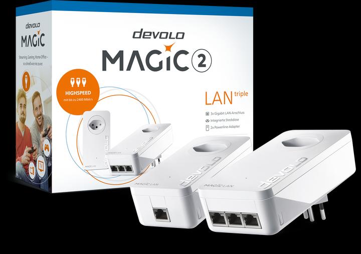 Devolo Magic 2 LAN triplo starter kit (2400 Mbit/s)