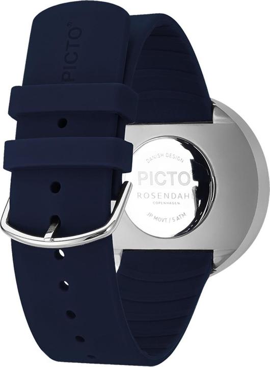 Immagine prodotto Picto 43393-0520S Orologio unisex blu notte 40mm 5ATM (Orologio da polso analogico, 40 mm)