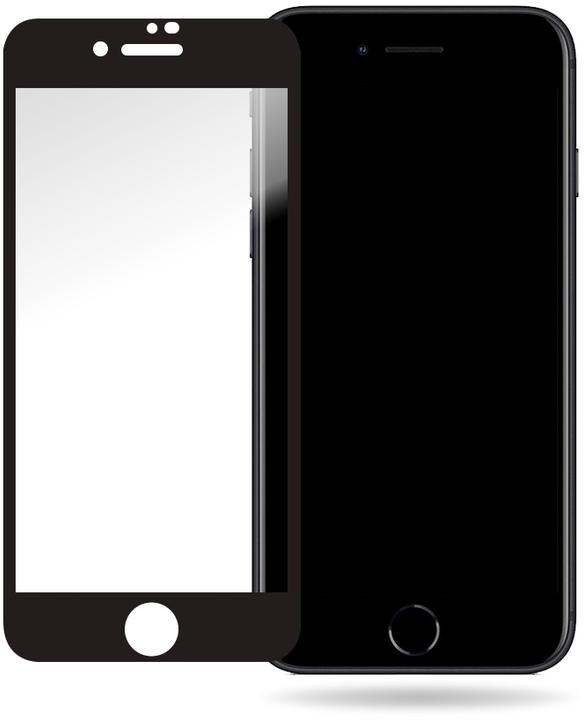 Actual product image Mobilize Black frame glass (1 Piece, Apple iPhone SE (3rd Gen), Apple iPhone SE (2nd Gen), Apple iPhone 8, Apple iPhone 7)