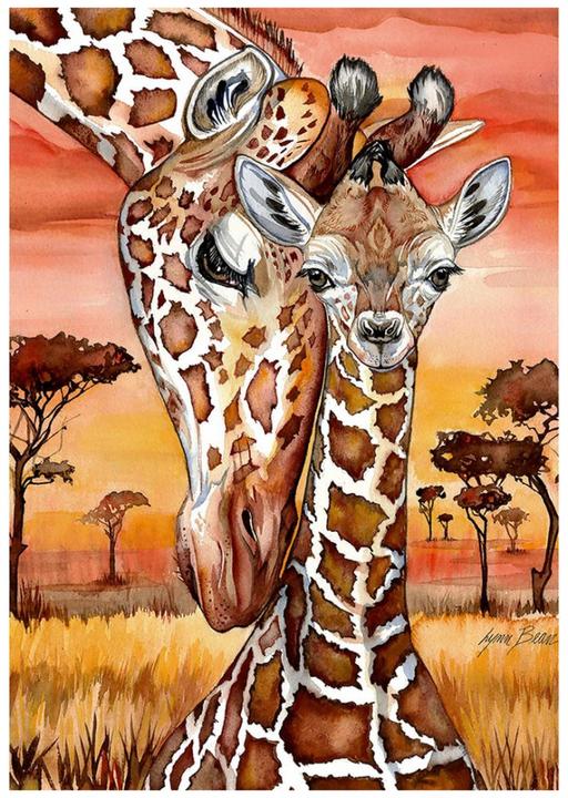 Produktbild Anatolian 3615 puzzle 500 pcs. The Giraffe by Lynn Bean (500 Teile)