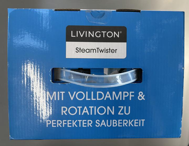 Actual product image Livington Steam Twister Steam Cleaner