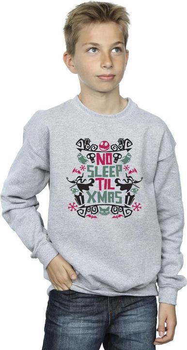 Produktbild Disney The Nightmare Before Christmas No Sleep Til Xmas Sweatshirt Jungen (140, 146)