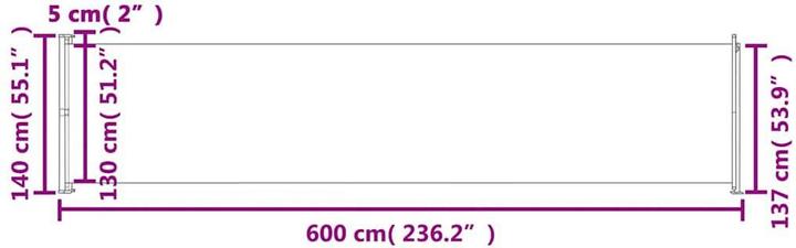 Actual product image VidaXL Khrstina (6 m)