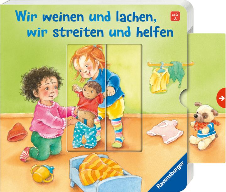 Image du produit Ravensburger Nous pleurons et nous rions, nous nous disputons et nous aidons : Un livre d'images avec de grandes (Allemand)