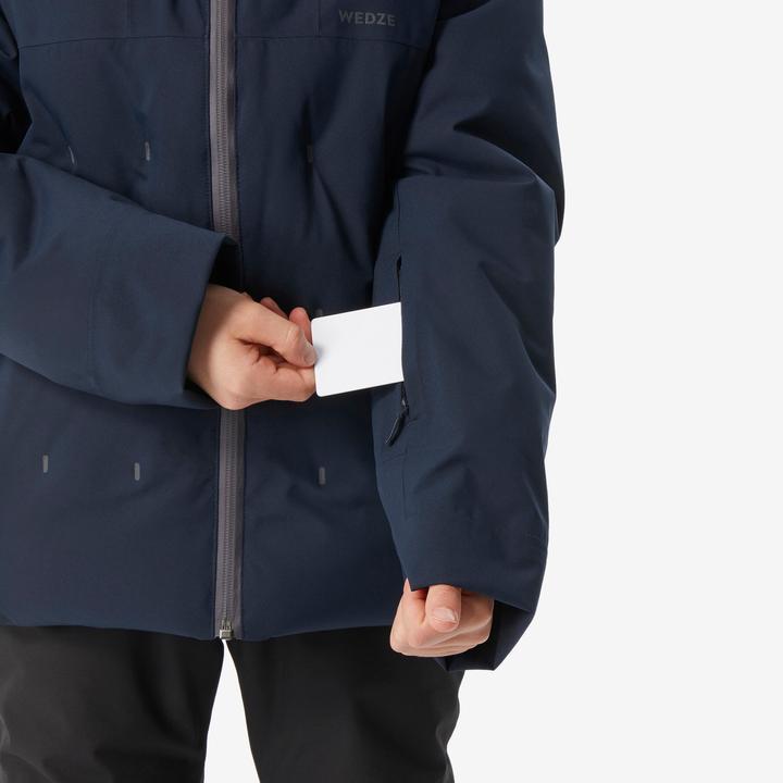 Produktbild Wedze Skijacke Kinder wattiert warm und wasserdicht - 500 blau (152)