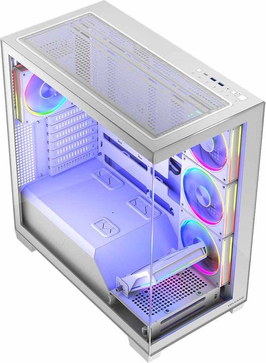 Image du produit Modecom Computergehäuse VOLCANO STELLAR ARGB MIDI 5F (ATX, mATX, Mini-ITX)