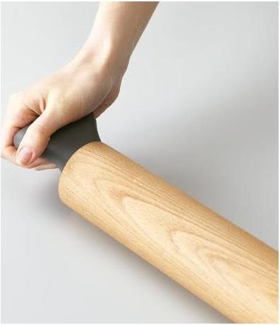 Produktbild Joseph Joseph Grip-Pin Ergonomisches Nudelholz – Grau