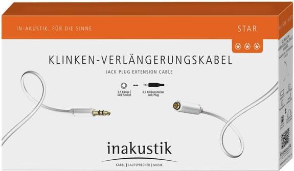 Actual product image Inakustik STAR Stereo (1.50 m, 3.5mm jack (AUX))