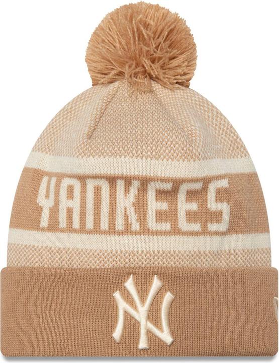New Era Wintermütze Beanie - New York Yankees Beige Khaki