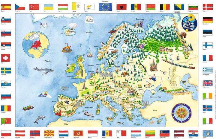 Produktbild Ravensburger Mein erster Europa-Atlas (Deutsch, Andrea Erne, 2020)