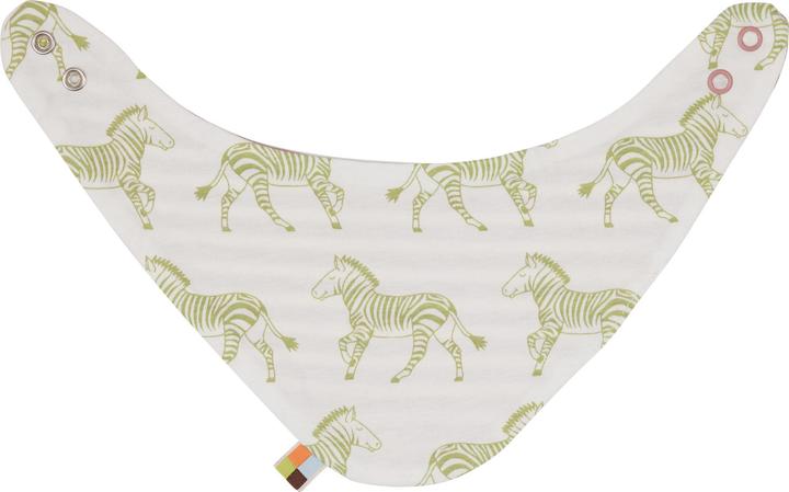 Actual product image loud + proud Zebra Aster Reversible Scarf