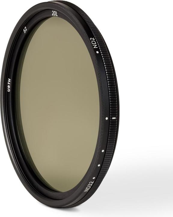 Actual product image Urth 52mm ND2 32 (1 5 Stop) Variable ND Lens Filter (Plus+) (Graduated neutral density filter, 52 mm)