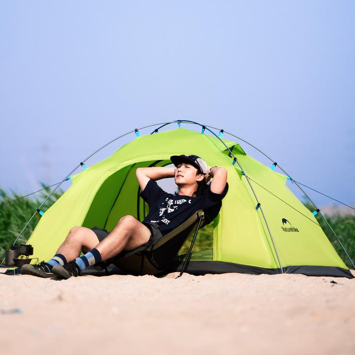Produktbild Naturehike Tent p-series 2 single layer cnk2450ws030-grass green (2 Personen)