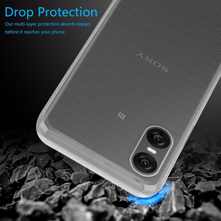 Produktbild Cadorabo Hülle für Sony Xperia 10 VI Slim TPU Schutz (Sony Xperia 10 VI)