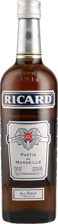 Immagine prodotto Ricard Pastis de Marseille (18 anni, 45 %, Francia, 1 x 70 cl, Bitter)