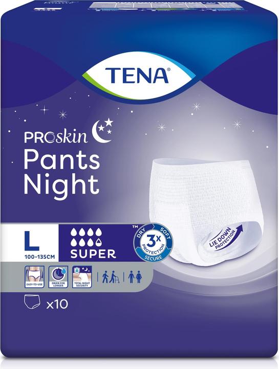Image du produit Tena Pants Night Super (10 x, Large)