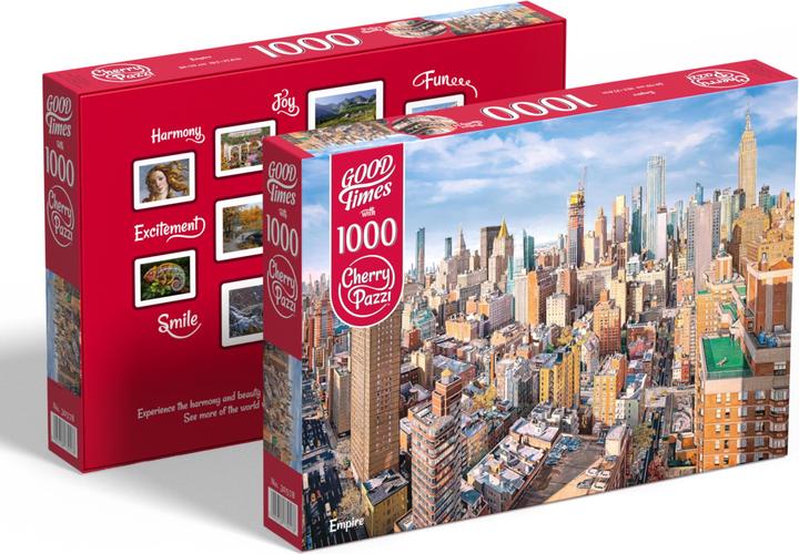 Productafbeelding Cherry Pazzi Puzzel 1000 stukjes - Empire (1000 onderdelen)