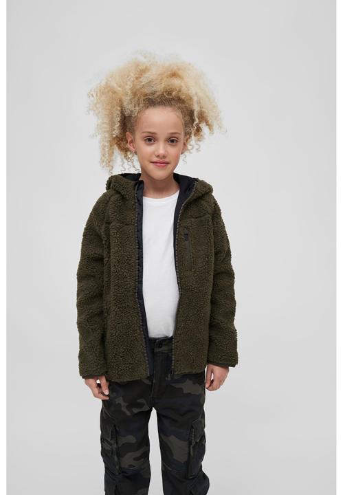 Actual product image Brandit Kids Teddy Fleece Jacket Hood - 16231 (170)