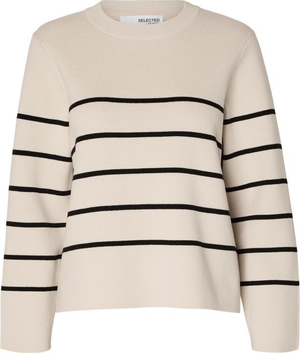 Produktbild Selected Femme Langärmeliger Baumwoll Strickpullover (XXL)