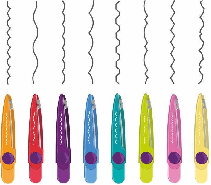 Actual product image and pattern scissors - 14930908 (31.20 cm)