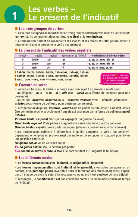 Image du produit Bled espagnol : les verbes (Français, Gonzalez Hermoso Alfredo, Cuenot Jean-Rémy, 2021)