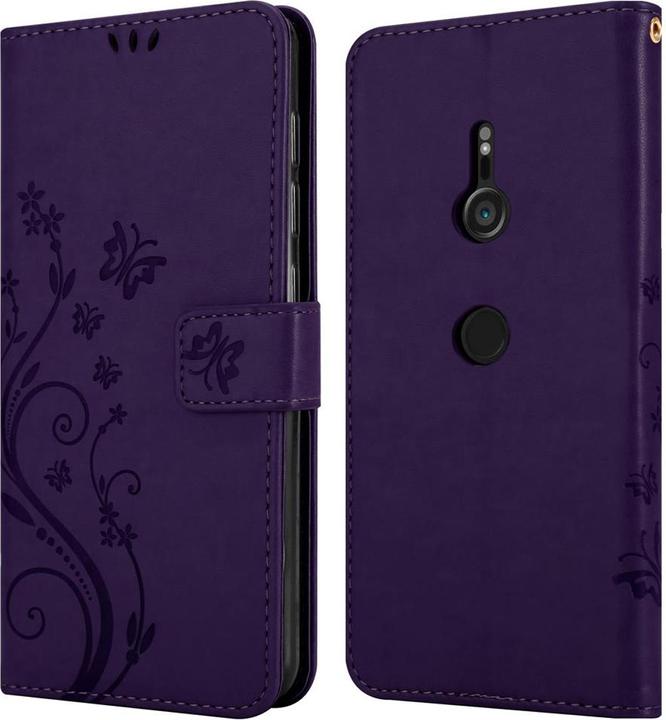 Productafbeelding Cadorabo Bloemen Boekomslag (Sony Xperia XZ3)