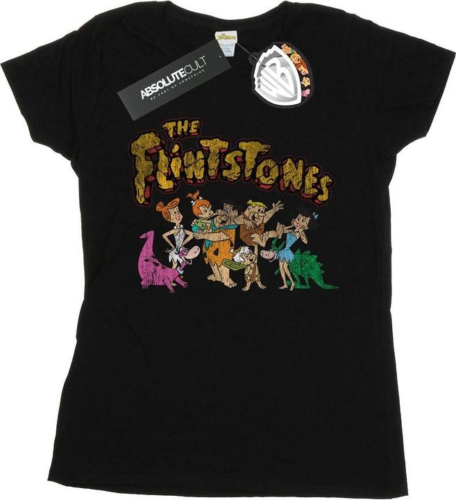 Produktbild The Flintstones Group Distressed TShirt (S)