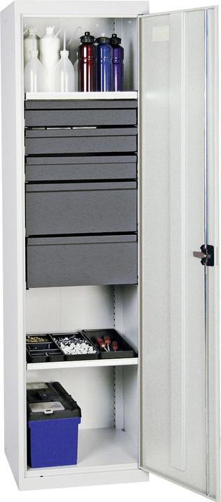 Produktbild Stumpf Werkzeugschrank 2 Fachböden gesamt 5 Schubladen (50 cm, 50 cm)