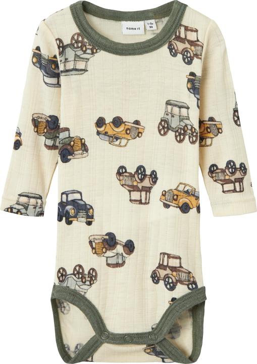 Actual product image Name it Merino wool romper (50)
