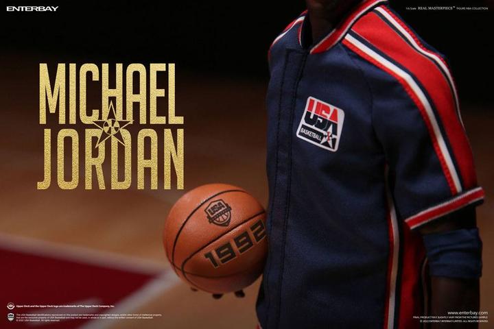 Produktbild Enterbay NBA Collection figurine Real Masterpiece 1/6 Michael Jordan Barcelona '92 Limited Edition 30 cm